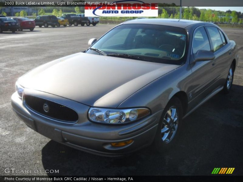 Light Bronzemist Metallic / Taupe 2003 Buick LeSabre Limited