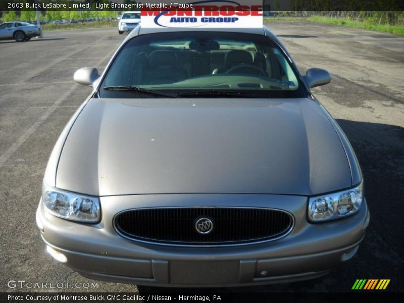 Light Bronzemist Metallic / Taupe 2003 Buick LeSabre Limited