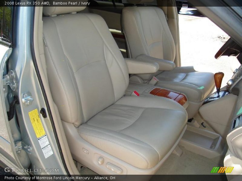 Bamboo Pearl / Ivory 2008 Lexus RX 350 AWD