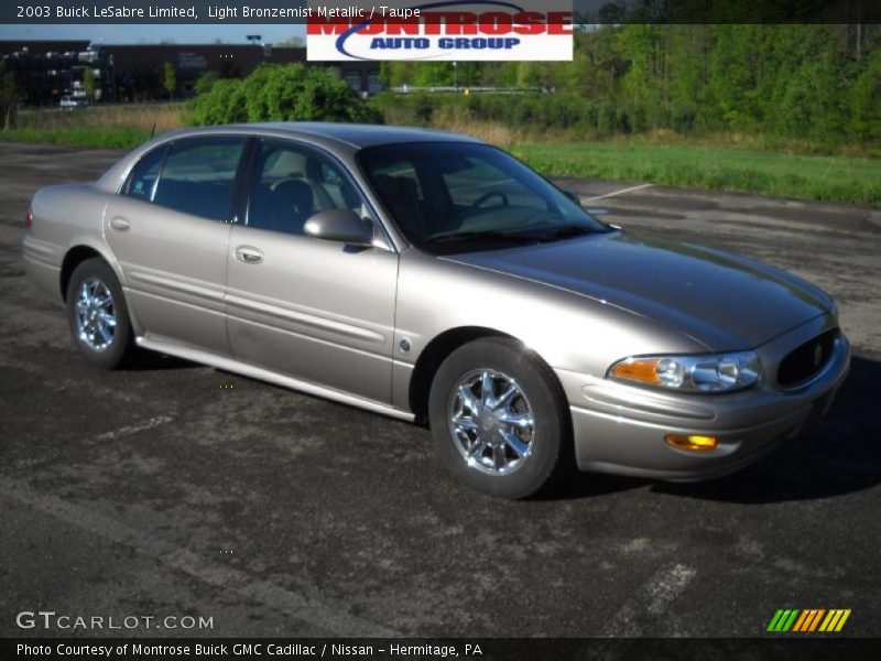 Light Bronzemist Metallic / Taupe 2003 Buick LeSabre Limited