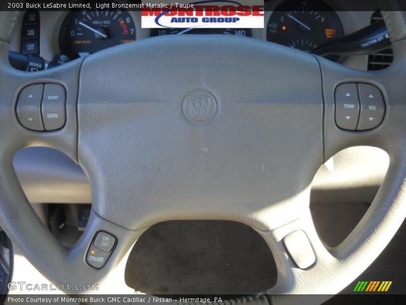 Light Bronzemist Metallic / Taupe 2003 Buick LeSabre Limited