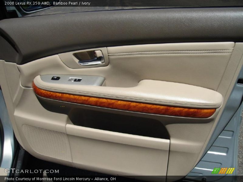 Bamboo Pearl / Ivory 2008 Lexus RX 350 AWD