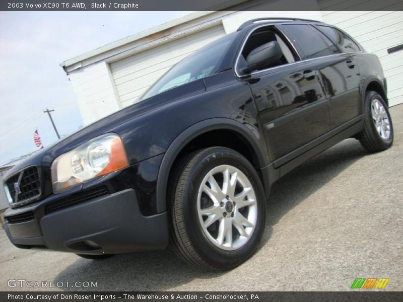Black / Graphite 2003 Volvo XC90 T6 AWD