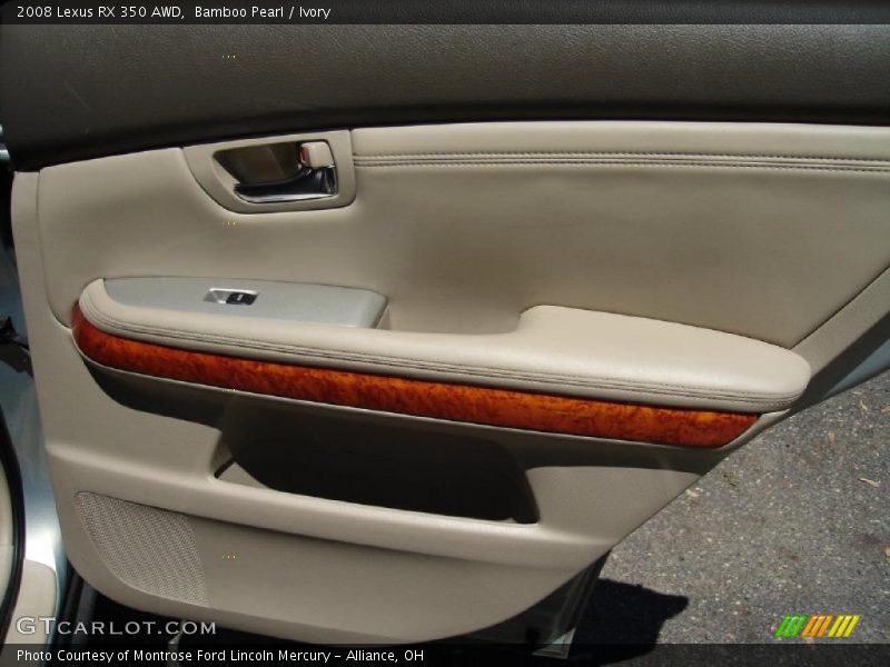 Bamboo Pearl / Ivory 2008 Lexus RX 350 AWD