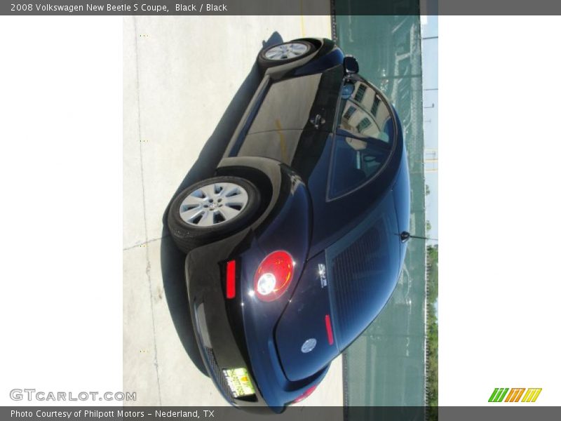 Black / Black 2008 Volkswagen New Beetle S Coupe