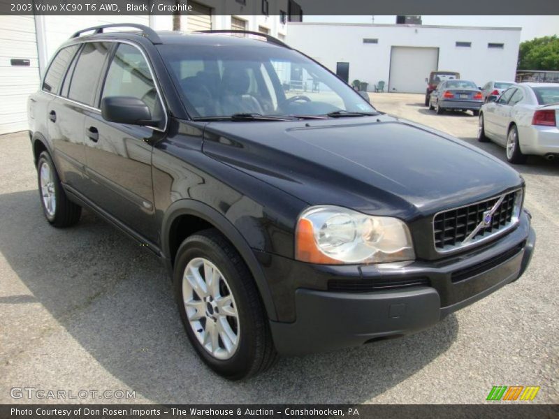 Black / Graphite 2003 Volvo XC90 T6 AWD