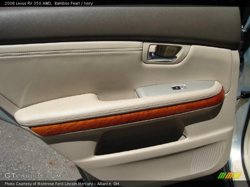 Bamboo Pearl / Ivory 2008 Lexus RX 350 AWD