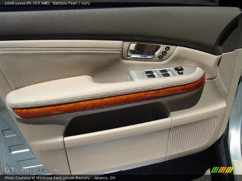 Bamboo Pearl / Ivory 2008 Lexus RX 350 AWD