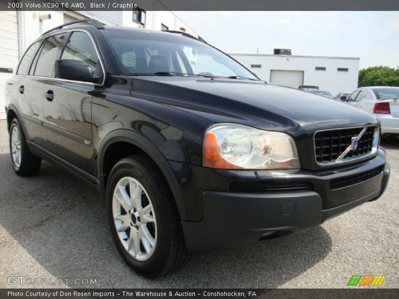 Black / Graphite 2003 Volvo XC90 T6 AWD