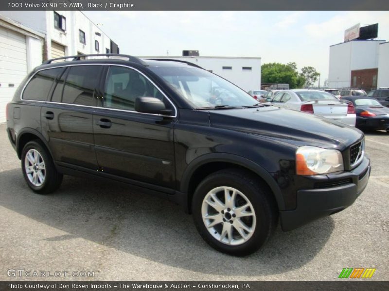 Black / Graphite 2003 Volvo XC90 T6 AWD