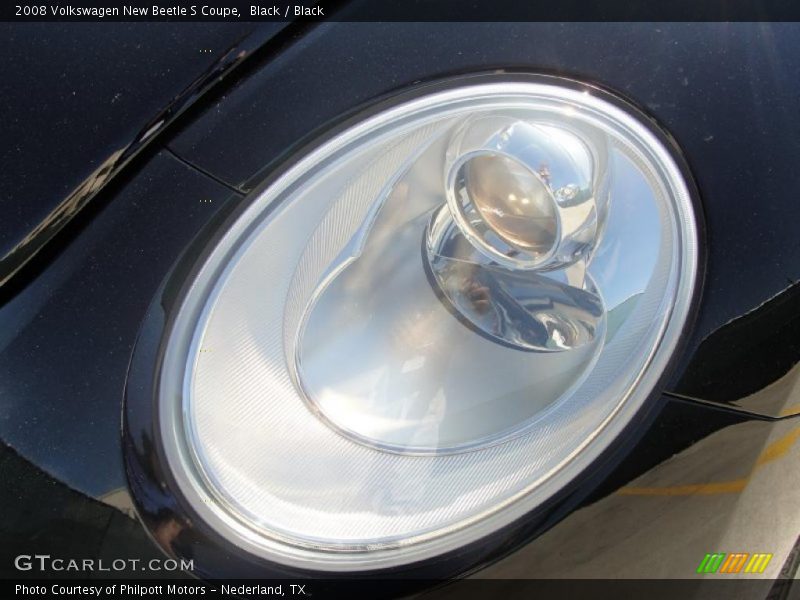 Black / Black 2008 Volkswagen New Beetle S Coupe