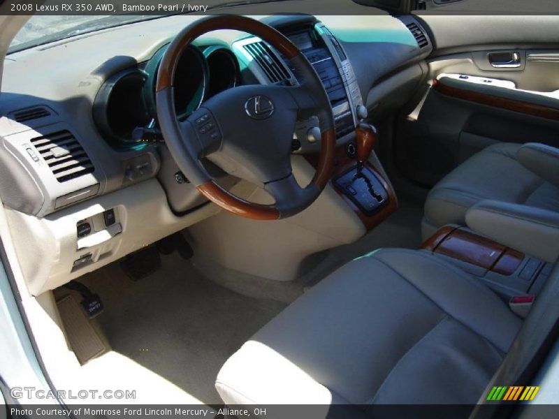 Bamboo Pearl / Ivory 2008 Lexus RX 350 AWD