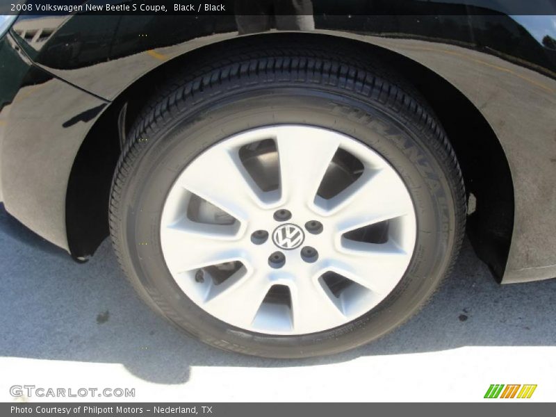 Black / Black 2008 Volkswagen New Beetle S Coupe