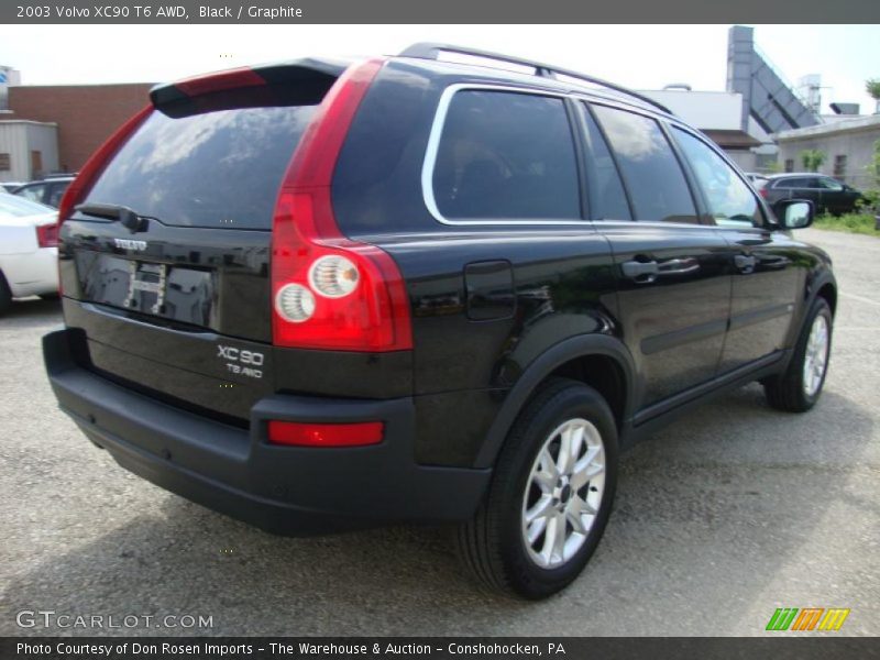 Black / Graphite 2003 Volvo XC90 T6 AWD