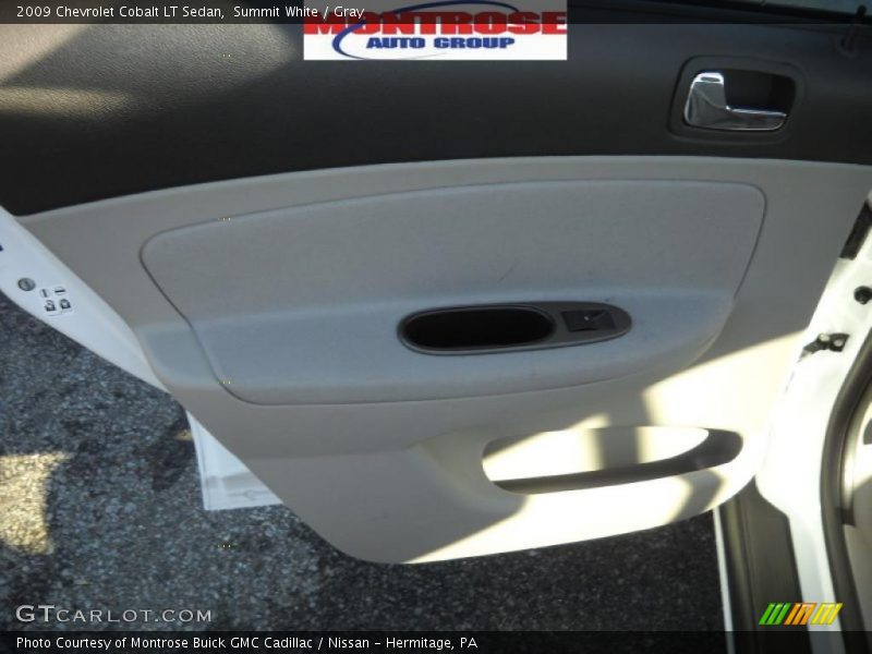 Summit White / Gray 2009 Chevrolet Cobalt LT Sedan