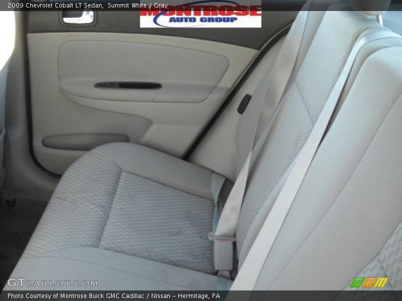 Summit White / Gray 2009 Chevrolet Cobalt LT Sedan