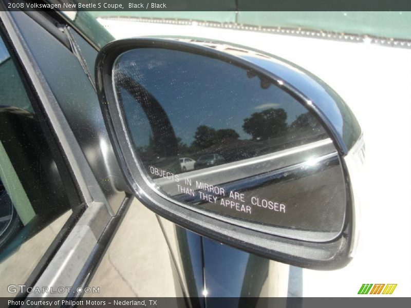 Black / Black 2008 Volkswagen New Beetle S Coupe