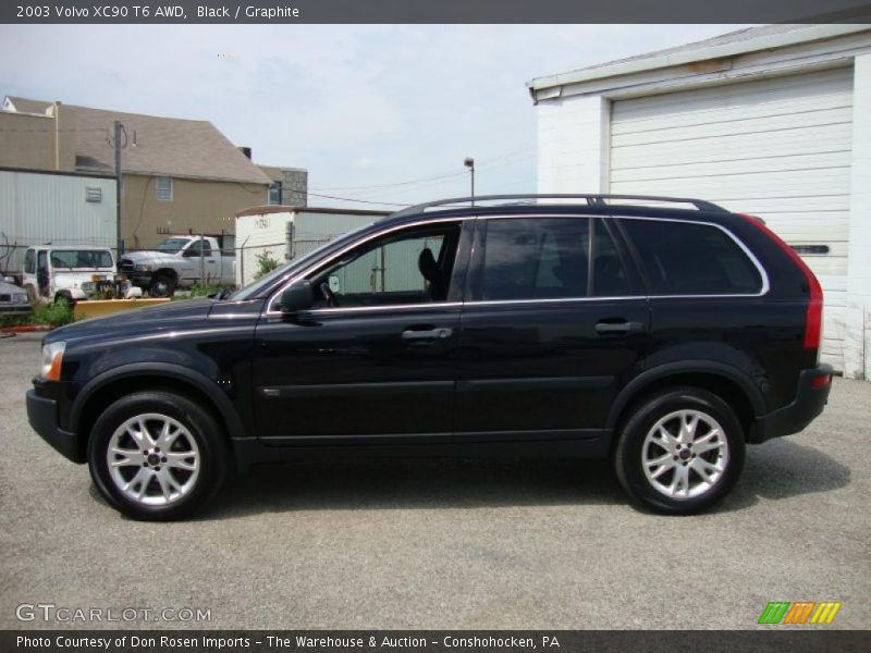 Black / Graphite 2003 Volvo XC90 T6 AWD