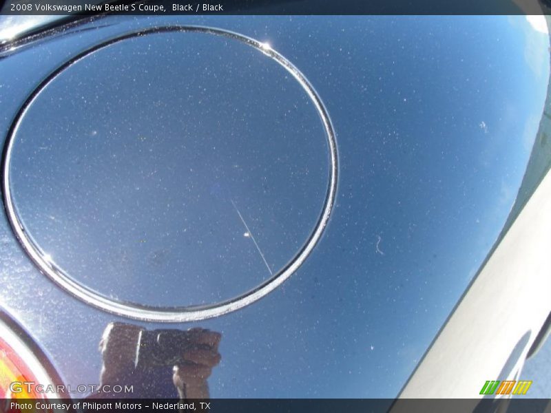Black / Black 2008 Volkswagen New Beetle S Coupe
