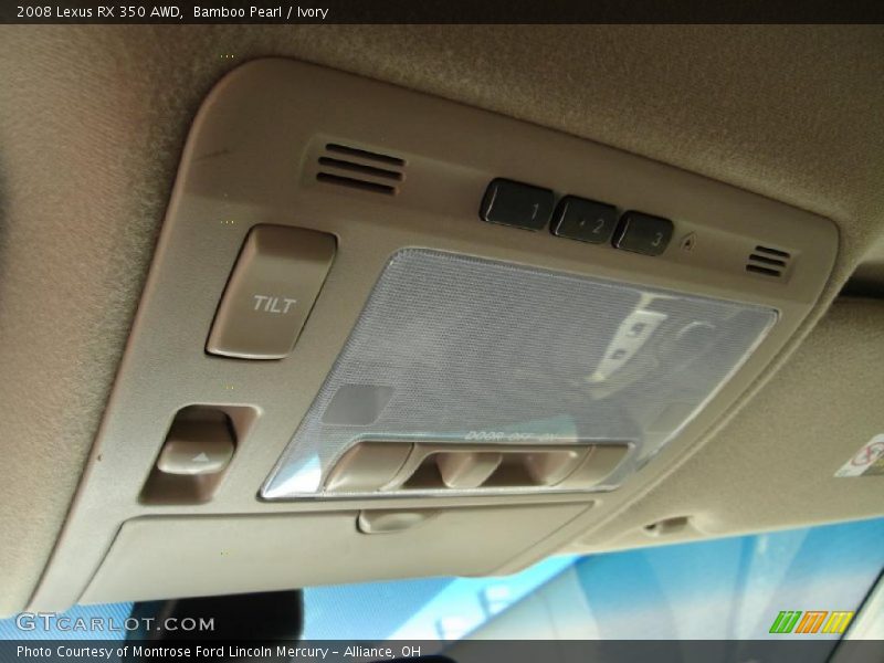Bamboo Pearl / Ivory 2008 Lexus RX 350 AWD