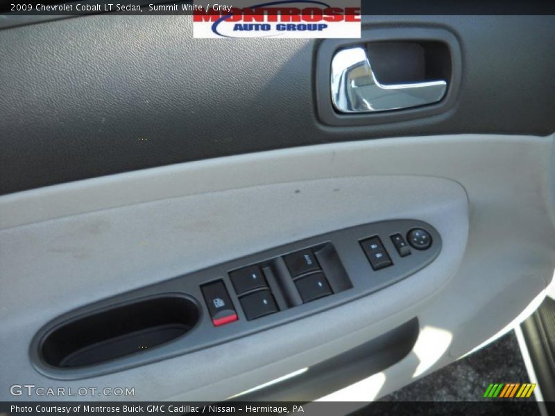 Summit White / Gray 2009 Chevrolet Cobalt LT Sedan