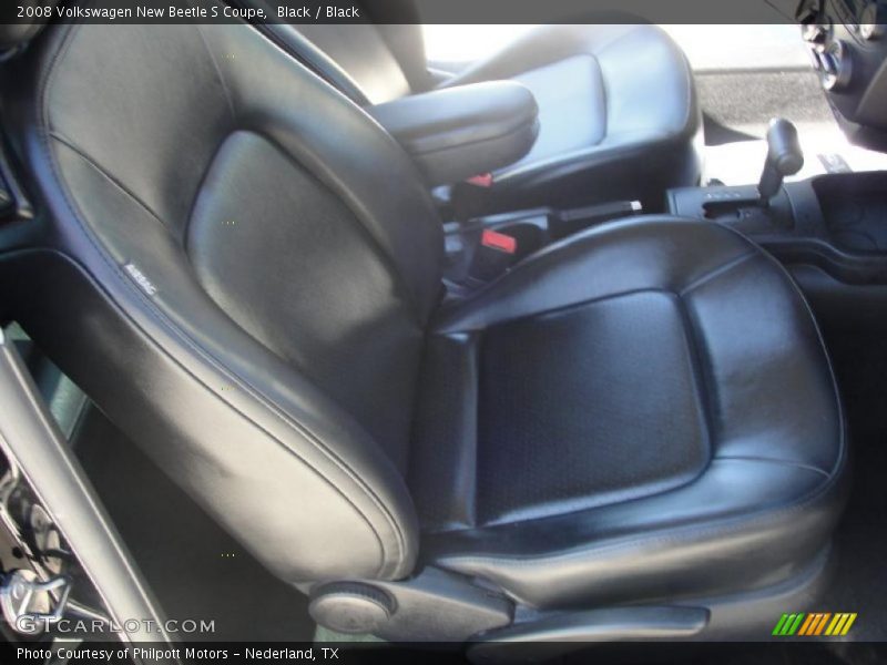Black / Black 2008 Volkswagen New Beetle S Coupe