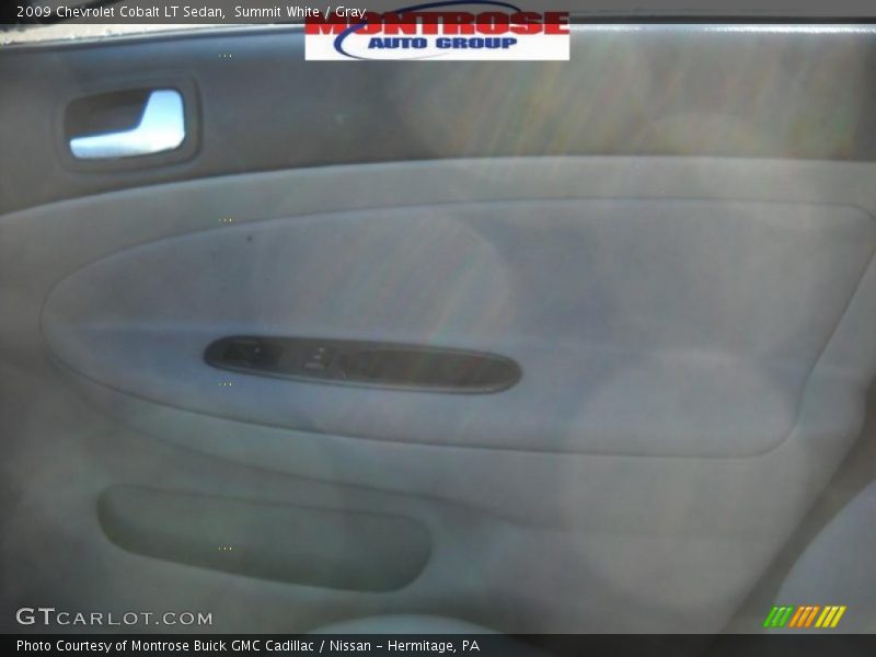 Summit White / Gray 2009 Chevrolet Cobalt LT Sedan