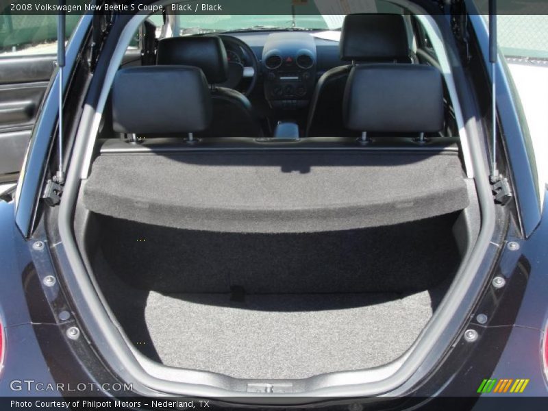 Black / Black 2008 Volkswagen New Beetle S Coupe
