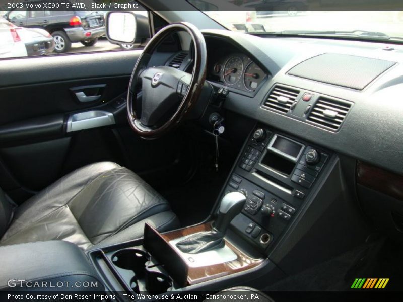 Black / Graphite 2003 Volvo XC90 T6 AWD