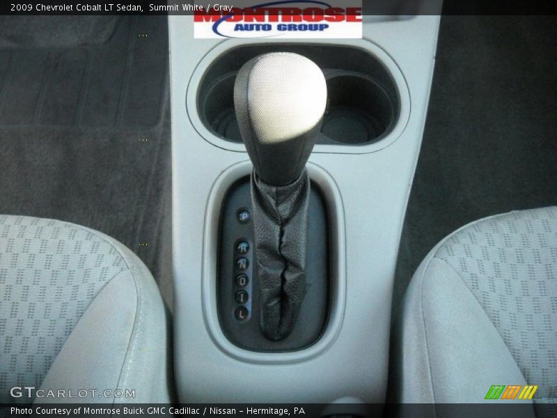 Summit White / Gray 2009 Chevrolet Cobalt LT Sedan
