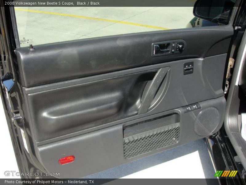 Black / Black 2008 Volkswagen New Beetle S Coupe
