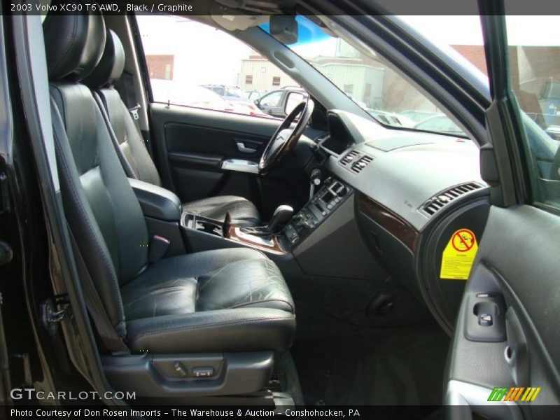 Black / Graphite 2003 Volvo XC90 T6 AWD
