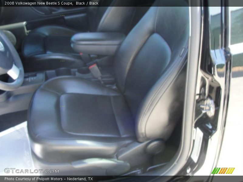 Black / Black 2008 Volkswagen New Beetle S Coupe