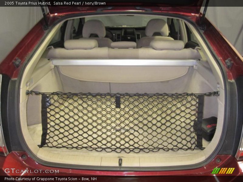 Salsa Red Pearl / Ivory/Brown 2005 Toyota Prius Hybrid