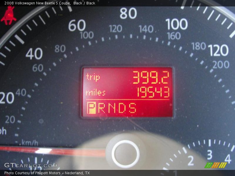 Black / Black 2008 Volkswagen New Beetle S Coupe