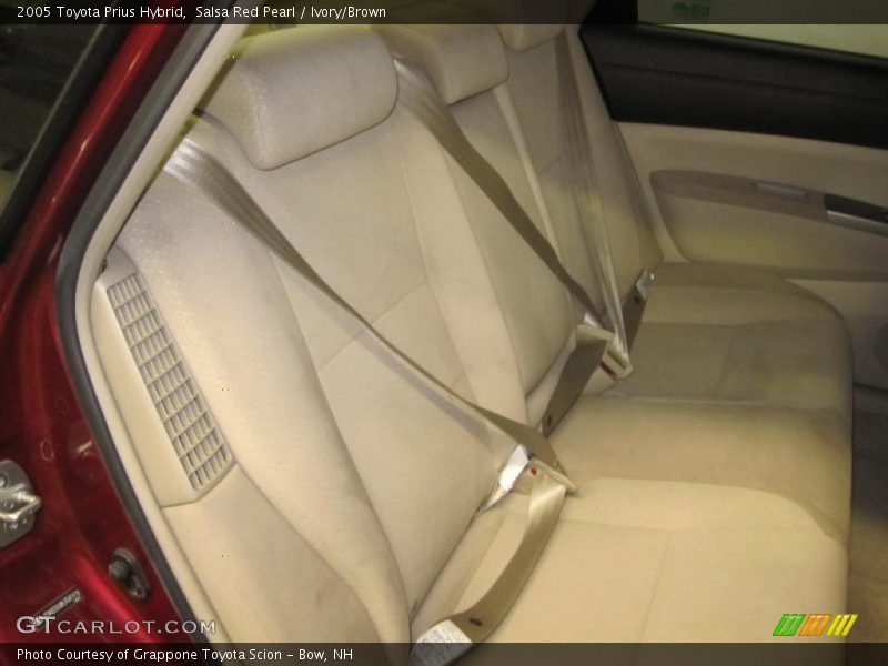 Salsa Red Pearl / Ivory/Brown 2005 Toyota Prius Hybrid