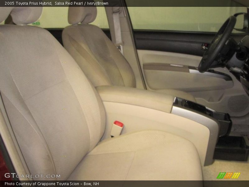 Salsa Red Pearl / Ivory/Brown 2005 Toyota Prius Hybrid