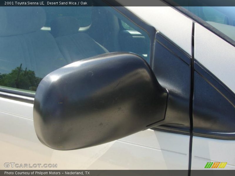 Desert Sand Mica / Oak 2001 Toyota Sienna LE