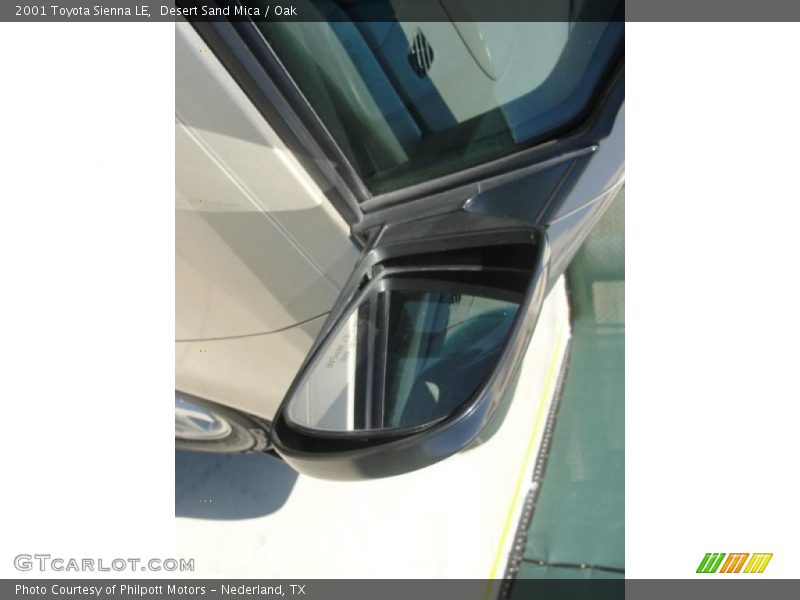 Desert Sand Mica / Oak 2001 Toyota Sienna LE