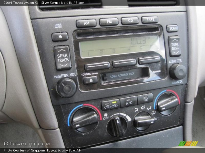 Silver Spruce Metallic / Stone 2004 Toyota Avalon XL