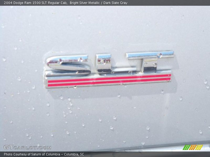 Bright Silver Metallic / Dark Slate Gray 2004 Dodge Ram 1500 SLT Regular Cab