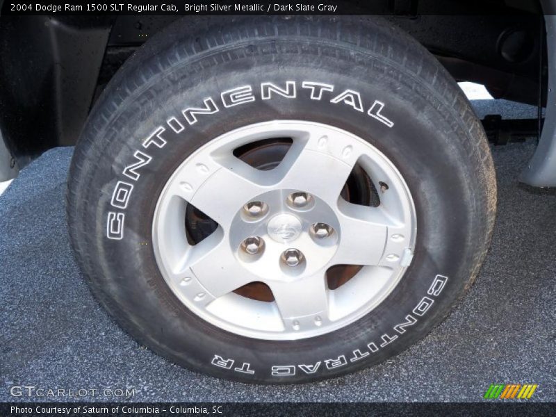 Bright Silver Metallic / Dark Slate Gray 2004 Dodge Ram 1500 SLT Regular Cab