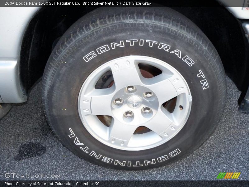Bright Silver Metallic / Dark Slate Gray 2004 Dodge Ram 1500 SLT Regular Cab