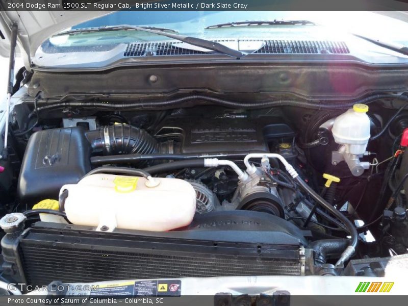 Bright Silver Metallic / Dark Slate Gray 2004 Dodge Ram 1500 SLT Regular Cab