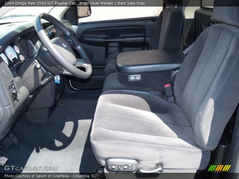 Bright Silver Metallic / Dark Slate Gray 2004 Dodge Ram 1500 SLT Regular Cab