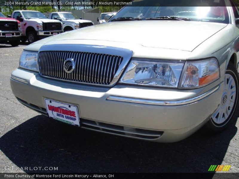 Gold Ash Metallic / Medium Parchment 2004 Mercury Grand Marquis GS