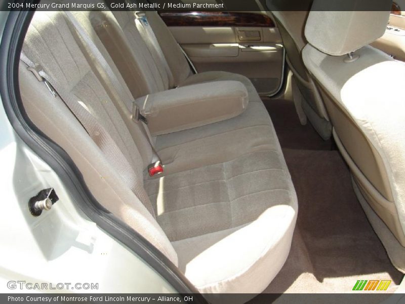Gold Ash Metallic / Medium Parchment 2004 Mercury Grand Marquis GS