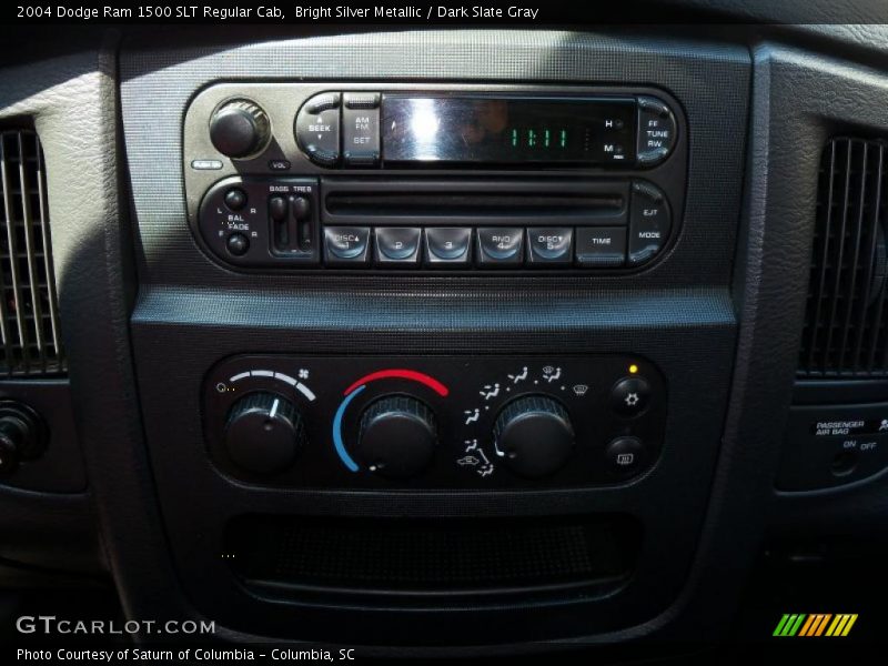Bright Silver Metallic / Dark Slate Gray 2004 Dodge Ram 1500 SLT Regular Cab