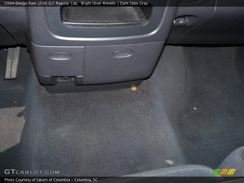 Bright Silver Metallic / Dark Slate Gray 2004 Dodge Ram 1500 SLT Regular Cab