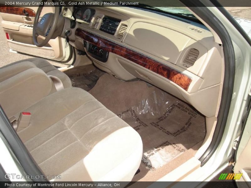 Gold Ash Metallic / Medium Parchment 2004 Mercury Grand Marquis GS